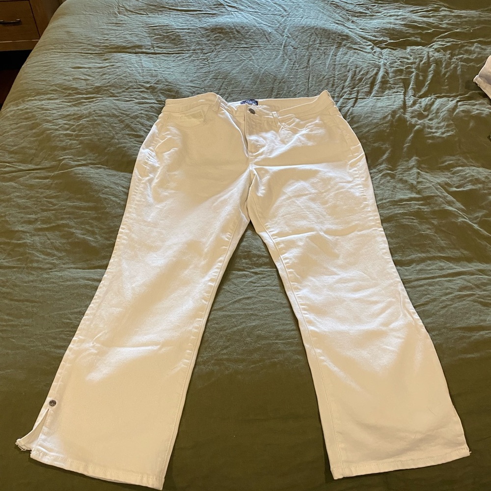 NYDJ cropped jeans. Sheri Slim